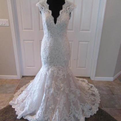 Wedding Dresses,lace Wedding Gown,princess Wedding..