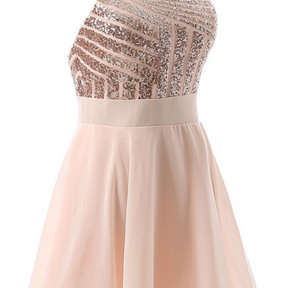 Short Halter Prom Party Dress Backless Homecoming..