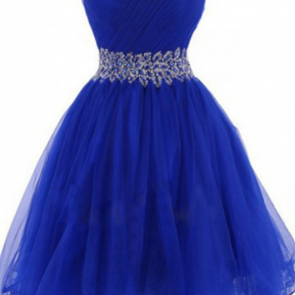 Beading Tulle Knee-length Homecoming..