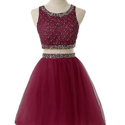 Scoop Neck Homecoming Dress,a Line Homecoming..
