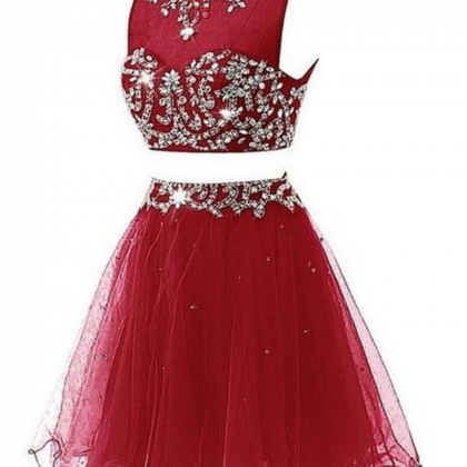 Charming Homecoming Dresses,red Homecoming..