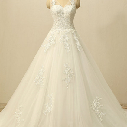 White Wedding Dress,a Line Wedding Dresses,wedding..