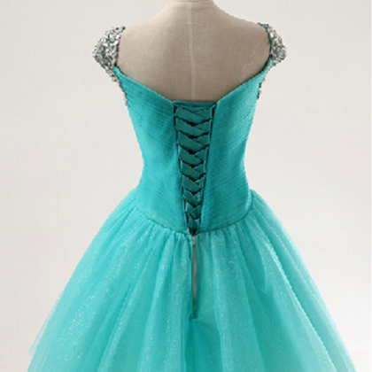 Lovely Short Ball Gown Sweetheart Prom Dress With..