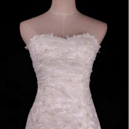 Design Msermaid Wedding Dress Crystal Beads Tulle..