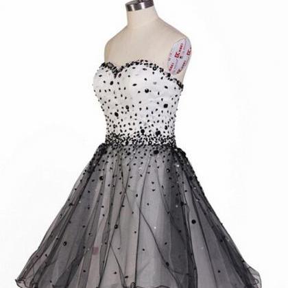 A-line Mini Homecoming Gowns,sweetheart Above-knee..