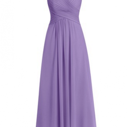 Purple Bridesmaid Dress,long Bridesmaid..