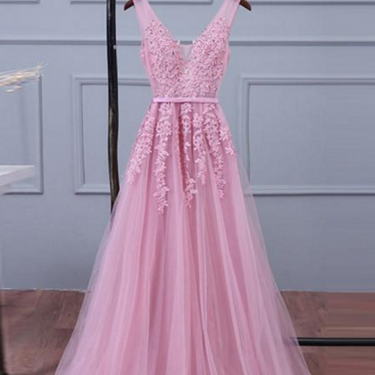 Perfect Prom Choice, A Line Prom Dress, Evening..