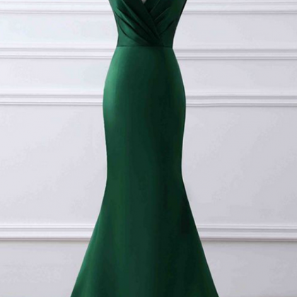 Prom Dresses, Mermaid Prom Dresses, Green Prom..