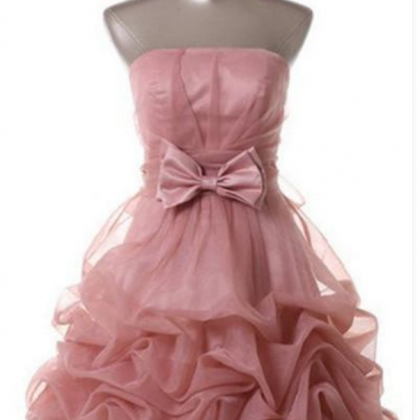 Top Selling Homecoming Dresses With Bow On Waist..