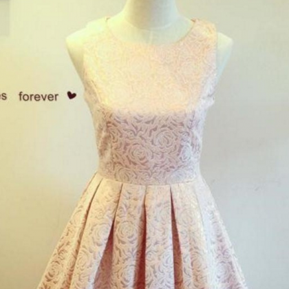 Formal Lace Cocktail Dresses,pretty Pink..
