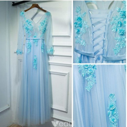 Stunning Prom Dress, Modest Prom Evening Dress,..