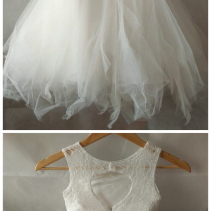 Lovely Flower Girl Dresses With Lace Real Little..