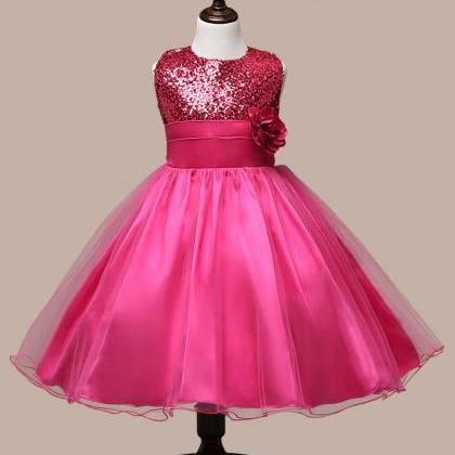 Beautiful Ball Gown Flower Girls Dresses For Party..