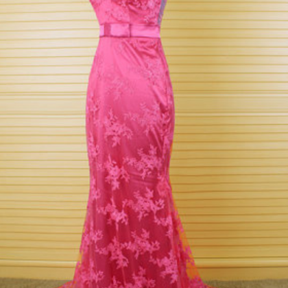 Lace Prom Dresses,formal Gown,lace Evening Gowns,