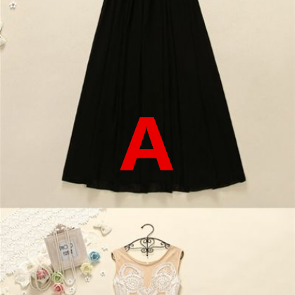 Black Cute Prom Dresses Sashes/ribbons Belt Long..