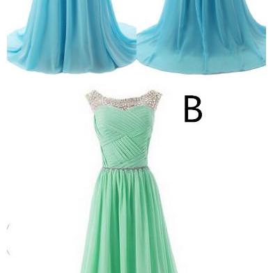 Simple V-neck Mint Homeocming Dresses,cute..