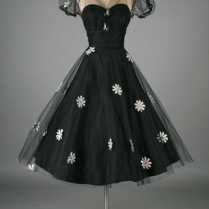 1950s Vintage Ball Gown Homecoming Dresses Crew..
