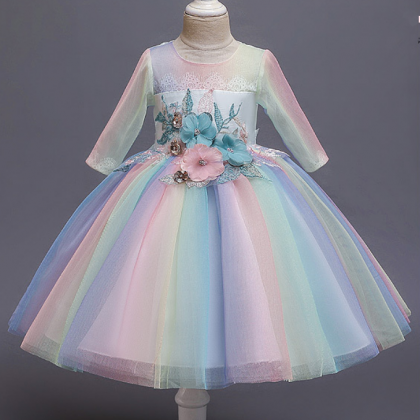 Flower Girl Dresses, Lace Girl Dress..