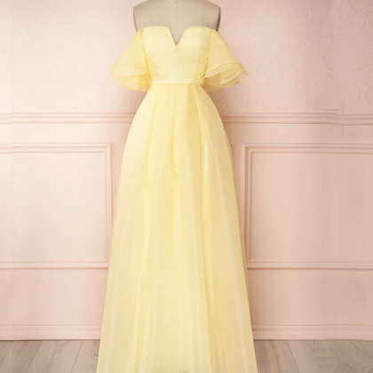 Simple Long Prom Dress Evening Dress