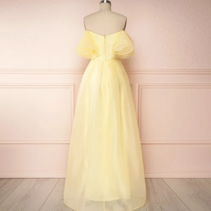 Simple Long Prom Dress Evening Dress