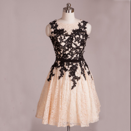 Short Lace Homecoming Dresses,charming A-line..