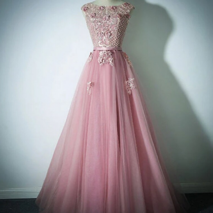 Prom Dresses Tulle Long Prom Dress, Evening..