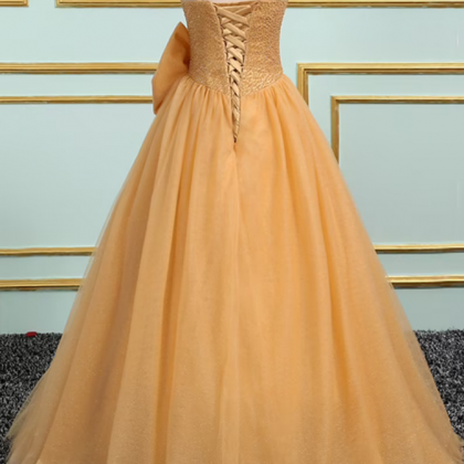 Prom Dresses Tulle Long Crystal Evening Dress,..