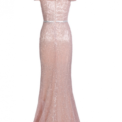 Prom Dresses Selling Glitter Off The Shoulder..