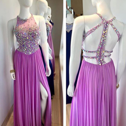 Charming Prom Dress,sexy Prom Dress,backless Prom..