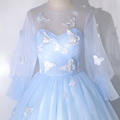 Color Wedding Dress Female Fluffy Skirt Fairy..