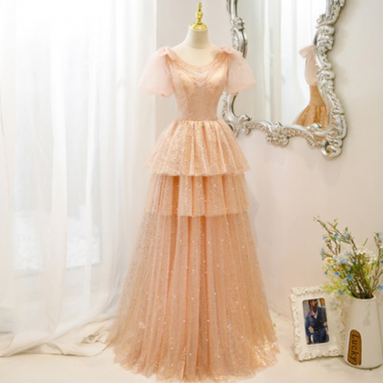 Princess Cake Dress Evening Dress..