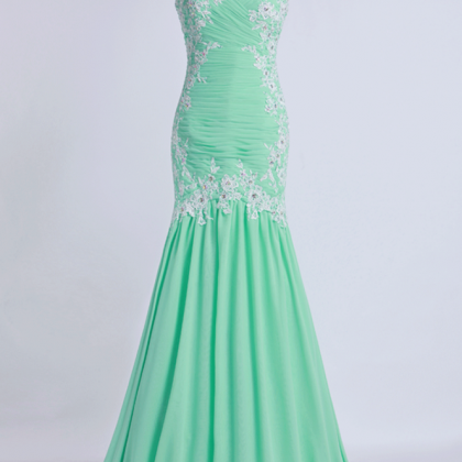 Prom Dresses Prom Dresses Pleated Chiffon With..