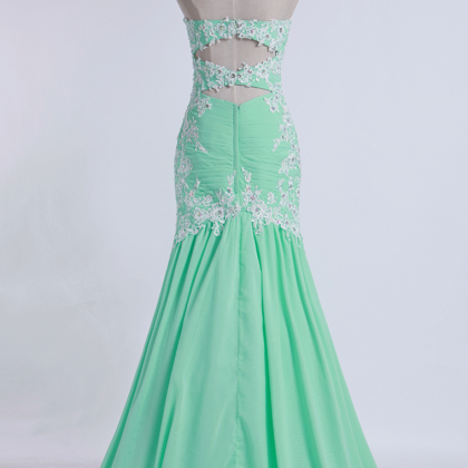 Prom Dresses Prom Dresses Pleated Chiffon With..