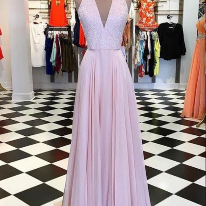 Sexy Long Prom Dresses With Beading,party..
