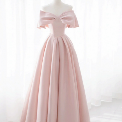 Prom Dresses,simple Satin Long Prom Dress,..