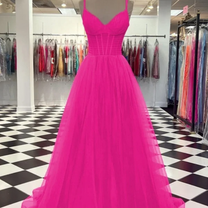 Prom Dresses A-Line/Princess Tulle ..