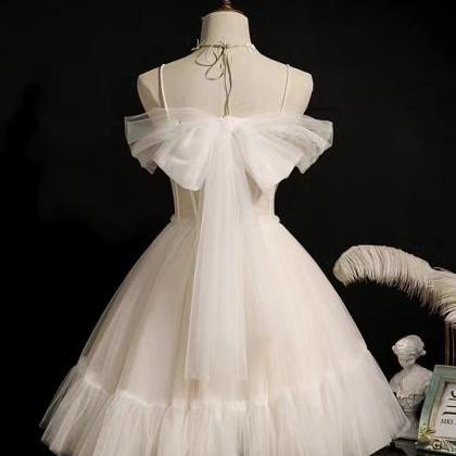 Homecoming Dresses,tulle Dress, Light Luxury Fairy..