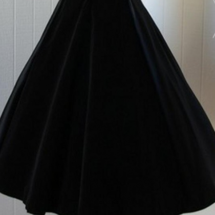 Black Prom Dress,backless Prom Dress,a Line..