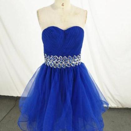 Adorable Royal Blue Homecoming Dresses , Gorgeous..