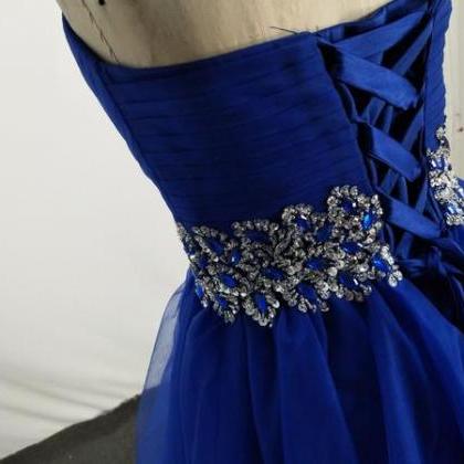 Adorable Royal Blue Homecoming Dresses , Gorgeous..