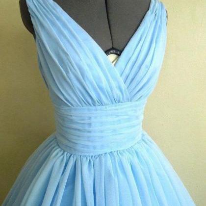 Blue Retro Dress