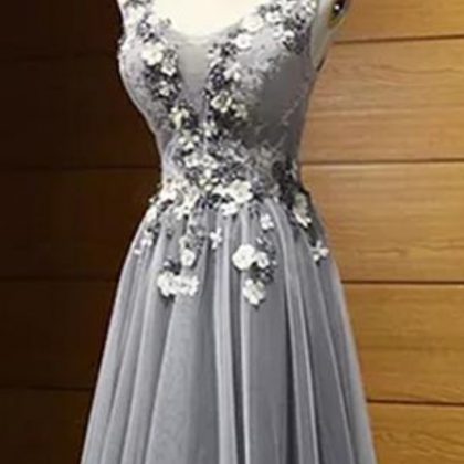 Long Bridesmaid Dresses,a Line Tulle Dresses,..