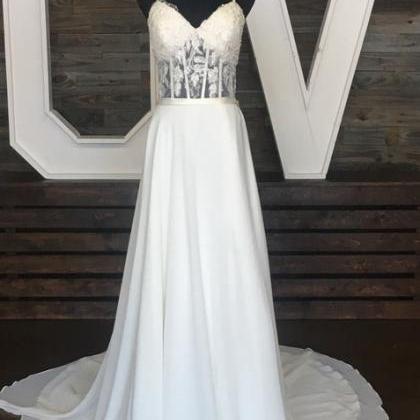 Lace Chiffon Formal Wedding Dressprom Dress,..