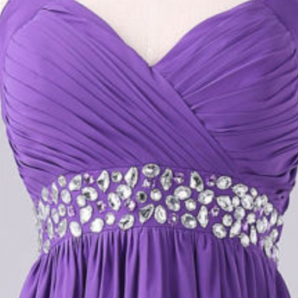 Elegant Beaded A-line Formal Prom Dress, Beautiful..