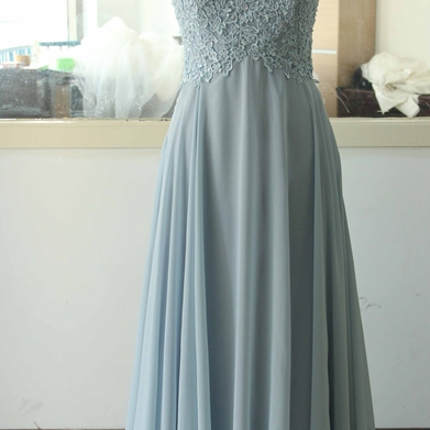 Elegant A Line Chiffon Formal Prom Dress,..