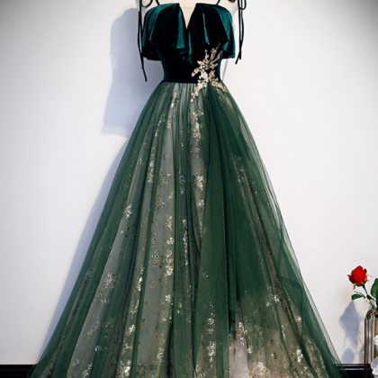 Prom Dresses,sequins Embellished High Feeling..