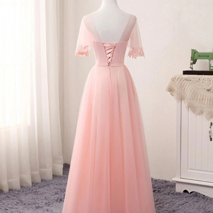 Prom Dresses,a Line Lace Tulle Long Prom Dress,..
