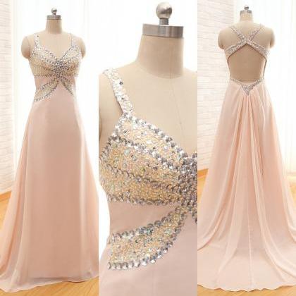 Custom Made Fashion Long Chiffon Prom Dresses,..