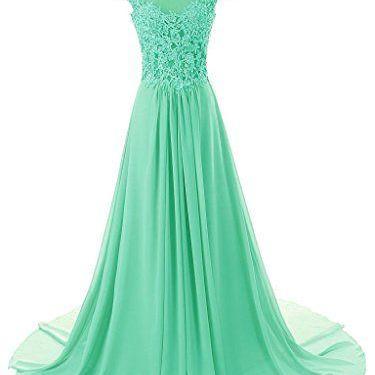Emerald Green Prom Dresses,princess Prom..