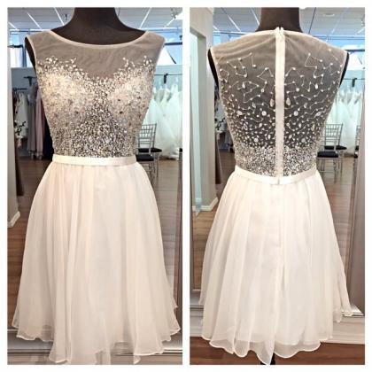 Homecoming Dresses, Sexy White Homecoming Dress,..